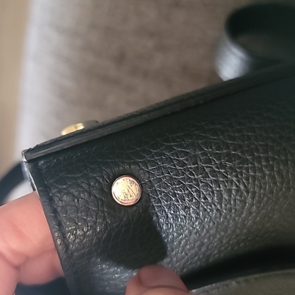 Cuyana - Black Leather Mini Backpack with Gold Hardware main image 8